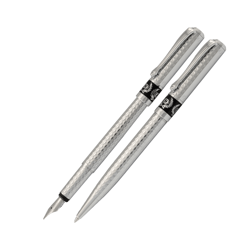 جفتی خودنویس و خودکار iplomat schmidts پلاتینیوم