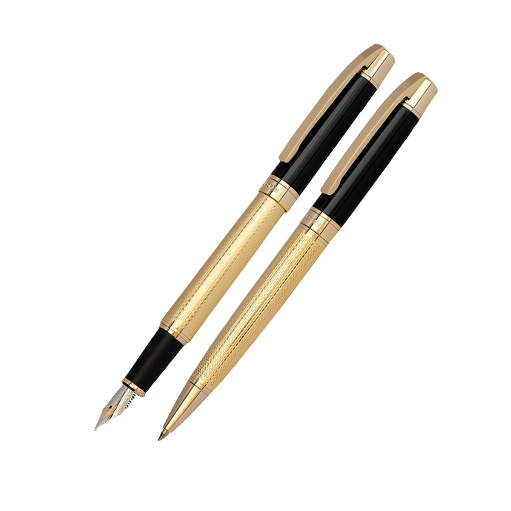 ست دو تایی خودنویس و خودکار europen clan