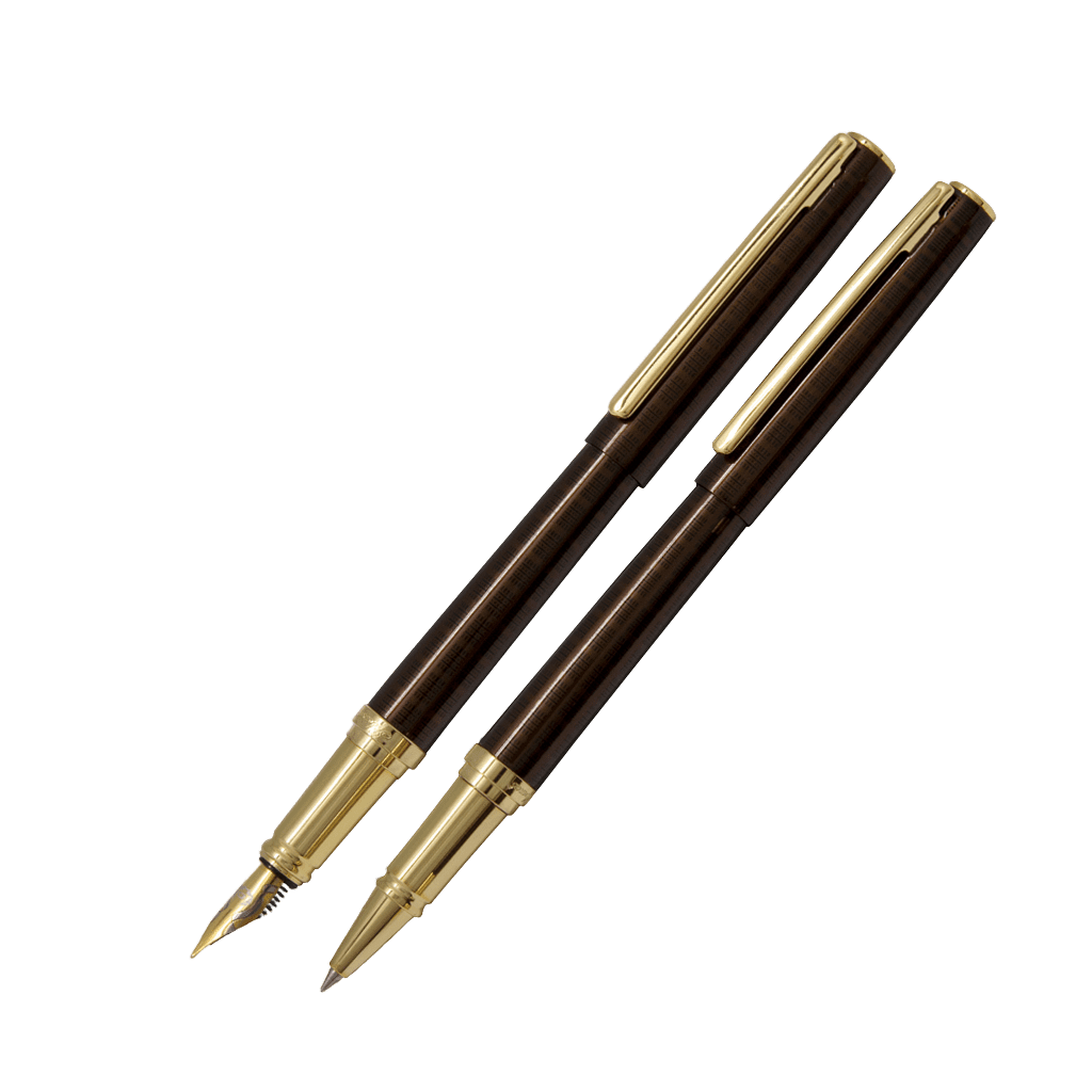 جفتی خودنویس و روان نویس ایپلمات مولر قهوه ای