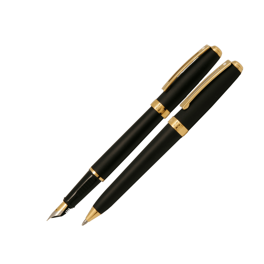 جفتی خودنویس و خودکار شیفر مدل prelude مشکی مات