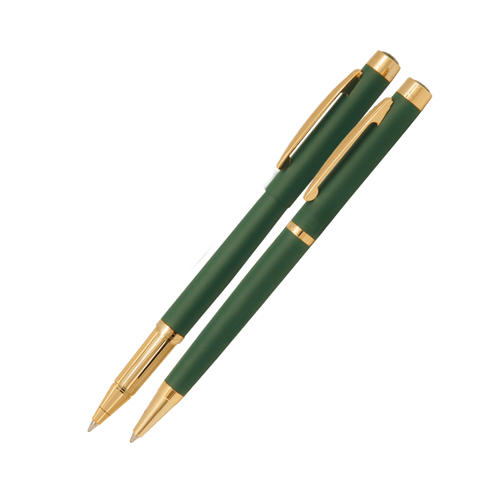 جفتی خودکار و روان نویس ایپلمات ellesse سبز