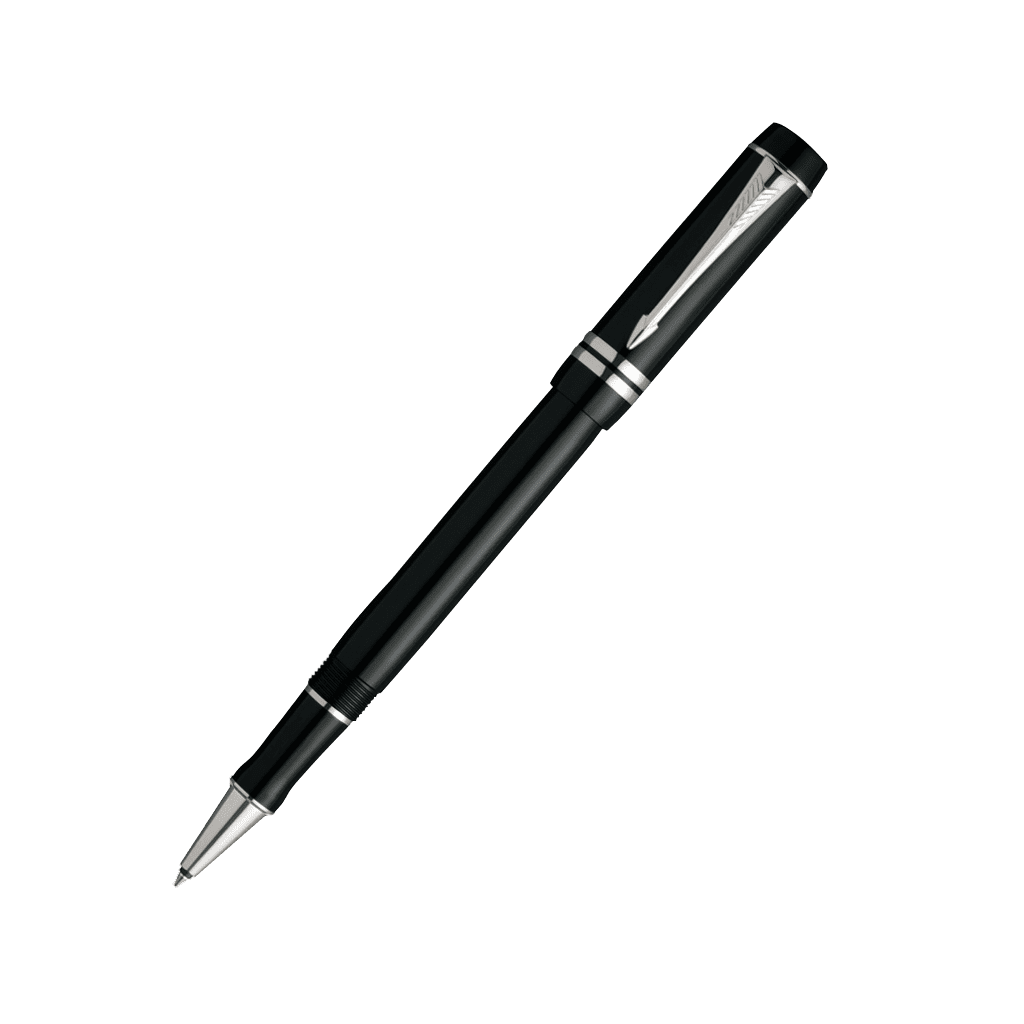 روان نویس پارکر دوفولد مشکی گیره پلاتین