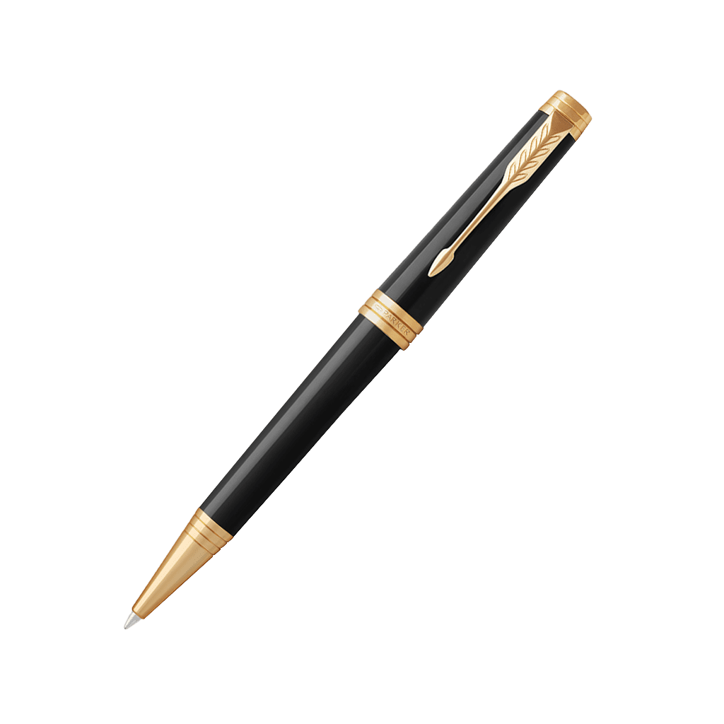 خودکار پارکر پریمیر مشکی گیره طلا