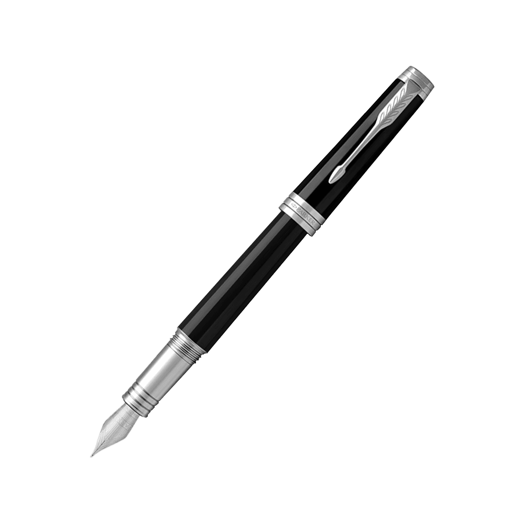 خودنویس پارکر پریمیر مشکی گیره نقره