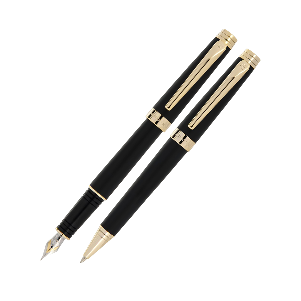 جفتی خودکار و خودنویس Europen Rook مشکی
