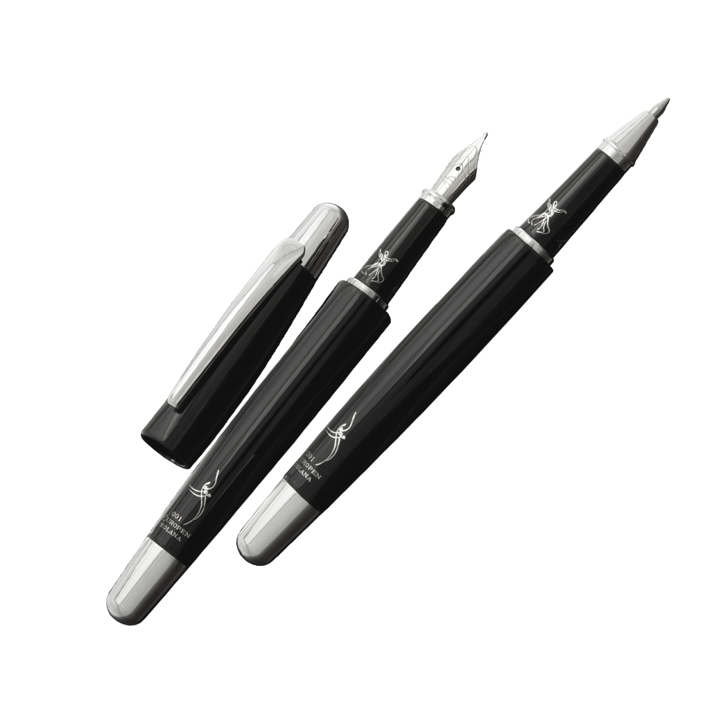 جفتی خودنویس و روان نویس Europen Molana مشکی