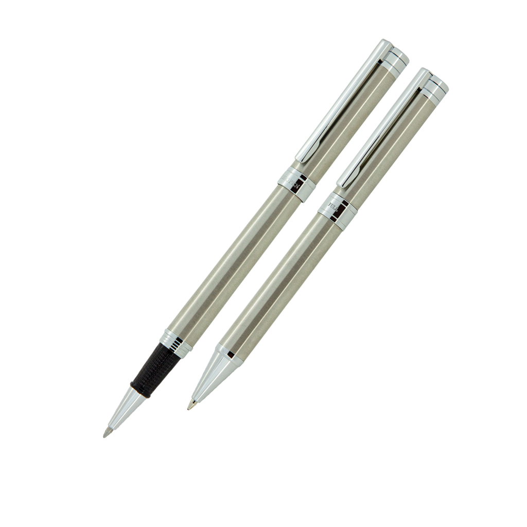 جفتی خودنویس و خودکار Europen Full استیل