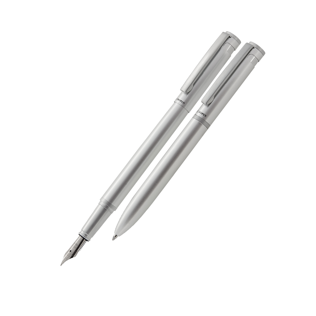 جفتی خودنویس و خودکار Europen Moco کروم