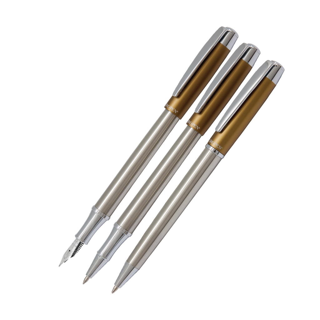 ست خودنویس، خودکار و روان نویس Europen Smart بژ