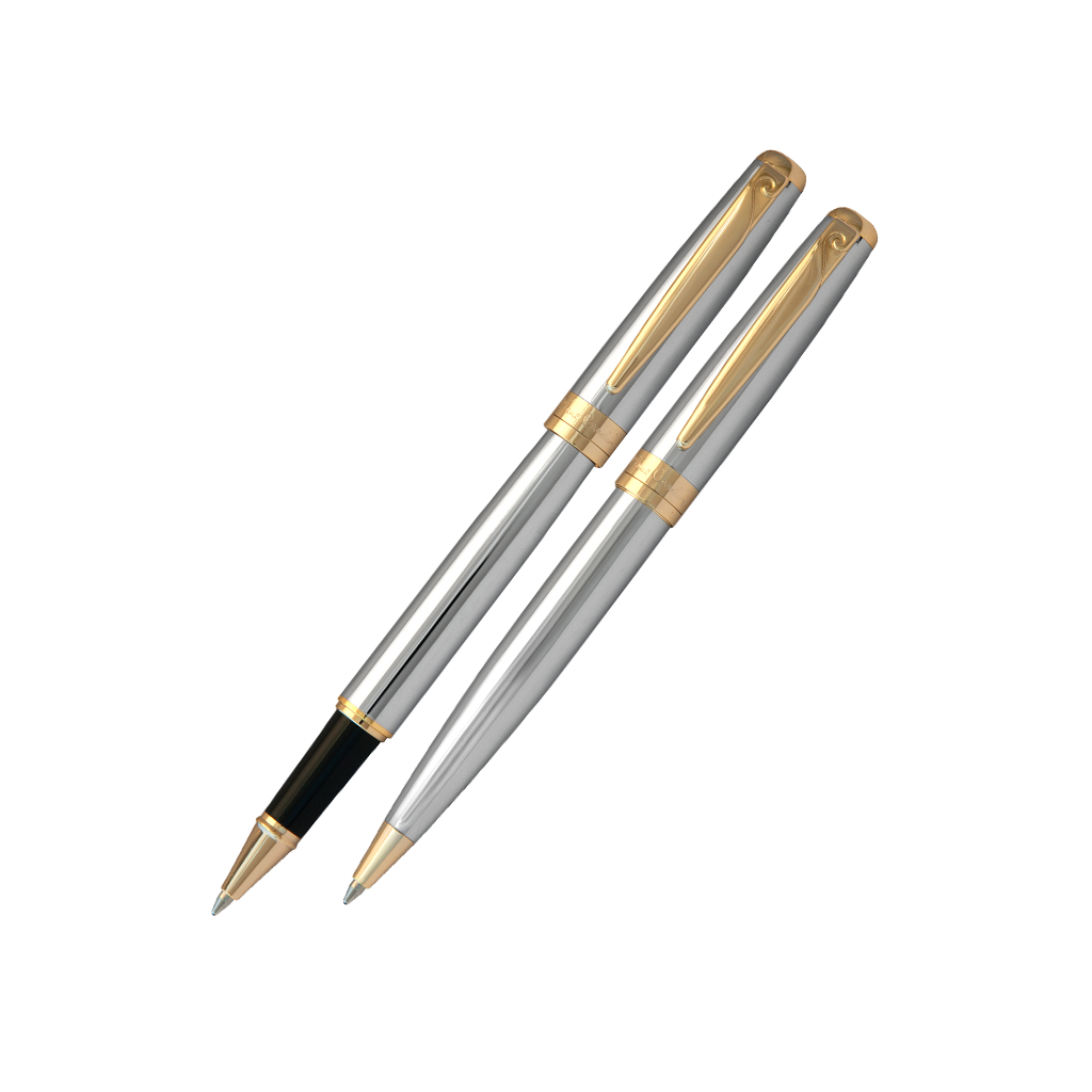 روان نویس و خودکار pierre cardin leo II کروم