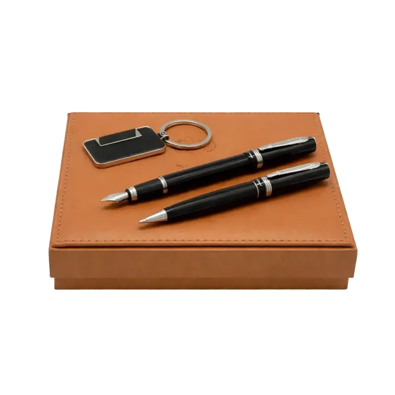 ست هدیه مارلو ایپلمات ست هدیه خودکار و خودنویس، جاکارتی و کیف کارت ایپلمات