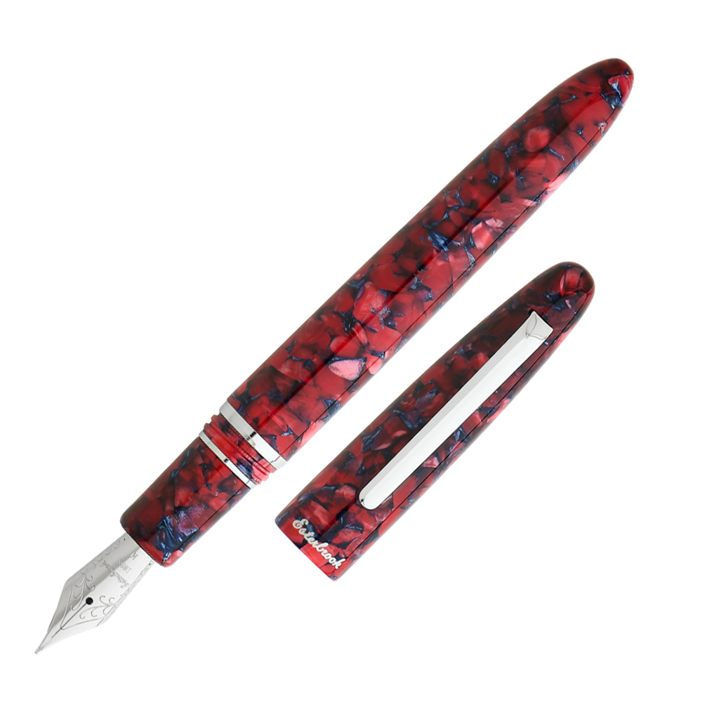 خودنویس استربروک قرمز scarlet red