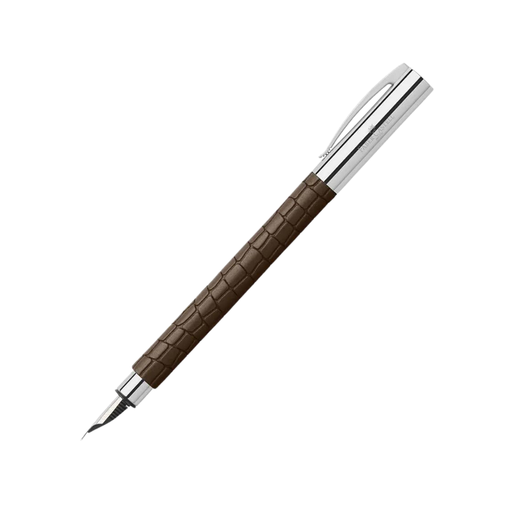 خودنویس Faber castell Ambition 3D Croco چرم کروکدیل