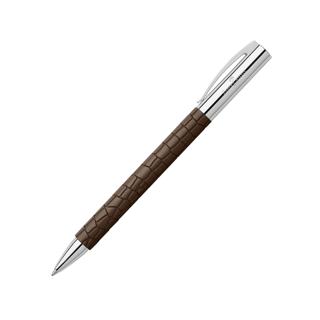 خودکار faber castell ambition چرم کروکدیل