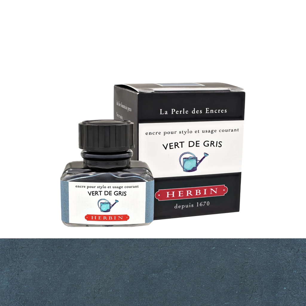 جوهر خودنویس herbin Vert de Gris سبز