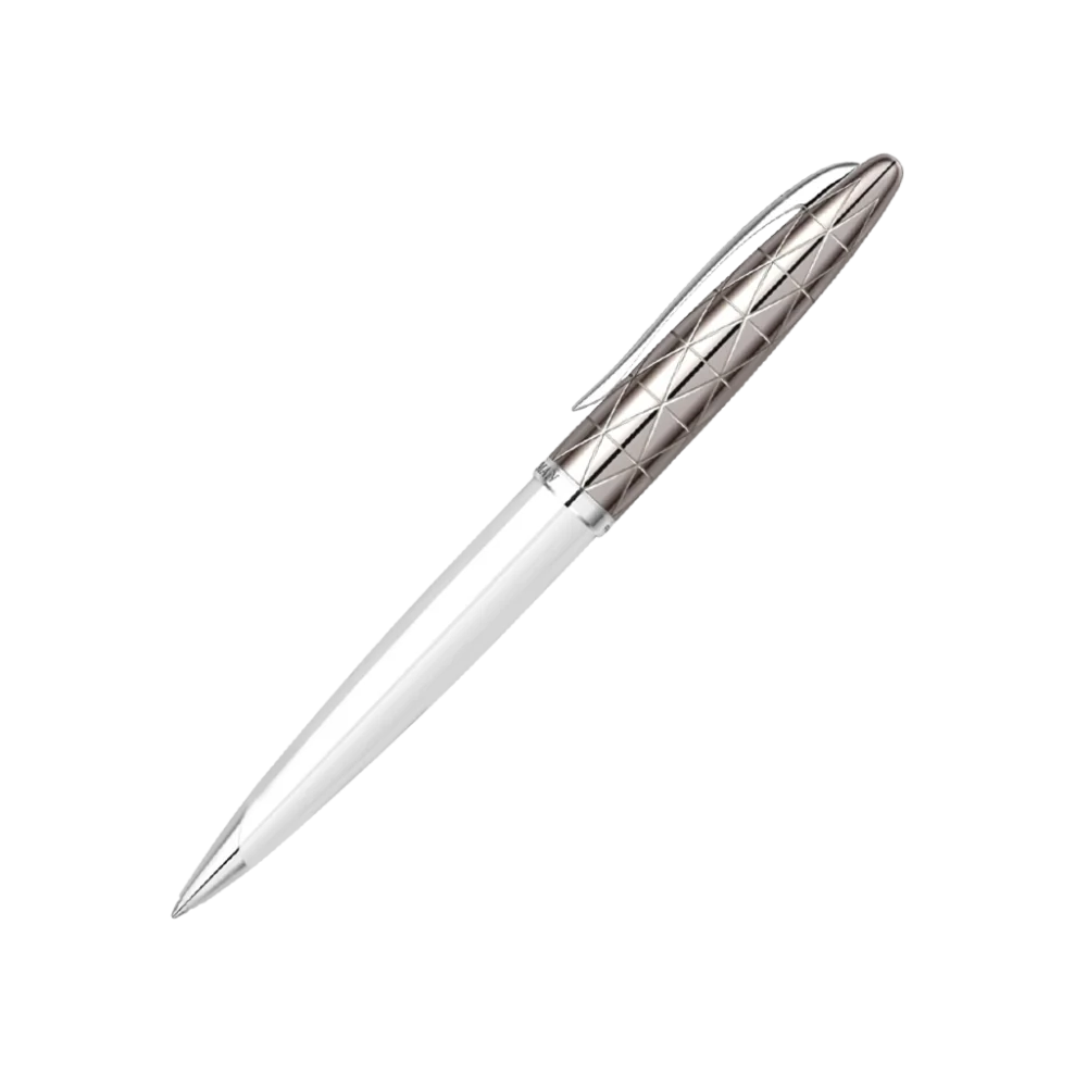 خودکار Waterman Carene Contemporary White and Gun Metal سفید باروتی