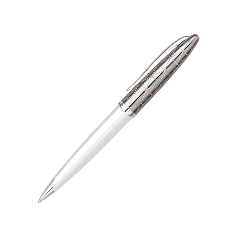 خودکار Waterman Carene Contemporary White and Gun Metal سفید باروتی