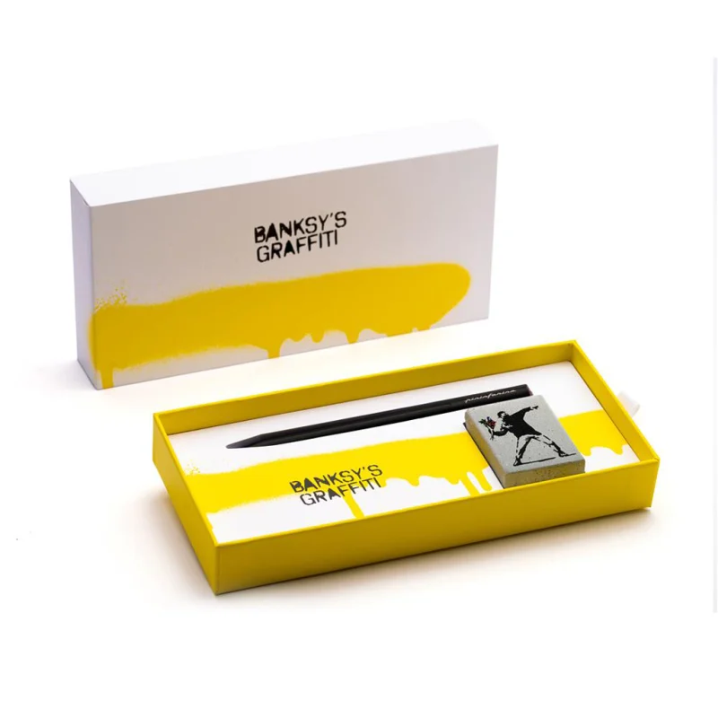 اتود Pininfarina Smart Banksy Flower مشکی زرد package