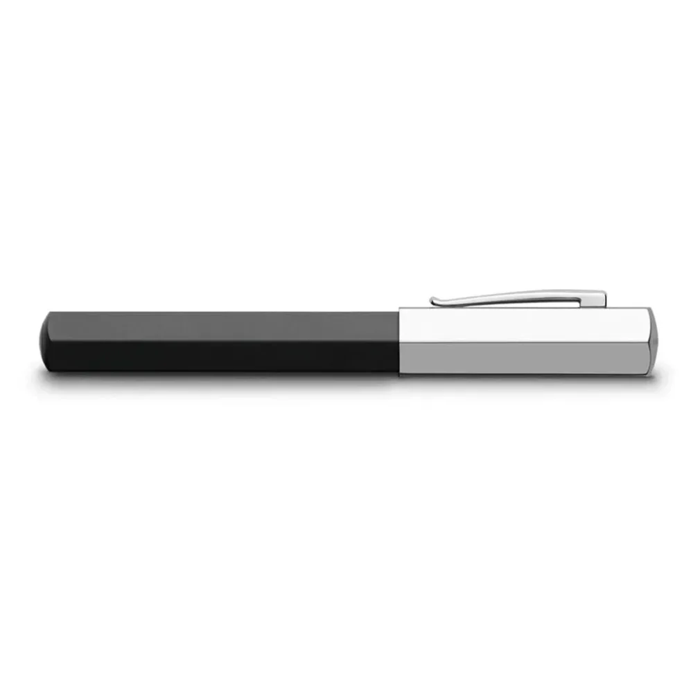 خودنویس Faber Castell Ondoro چوبی مشکی
