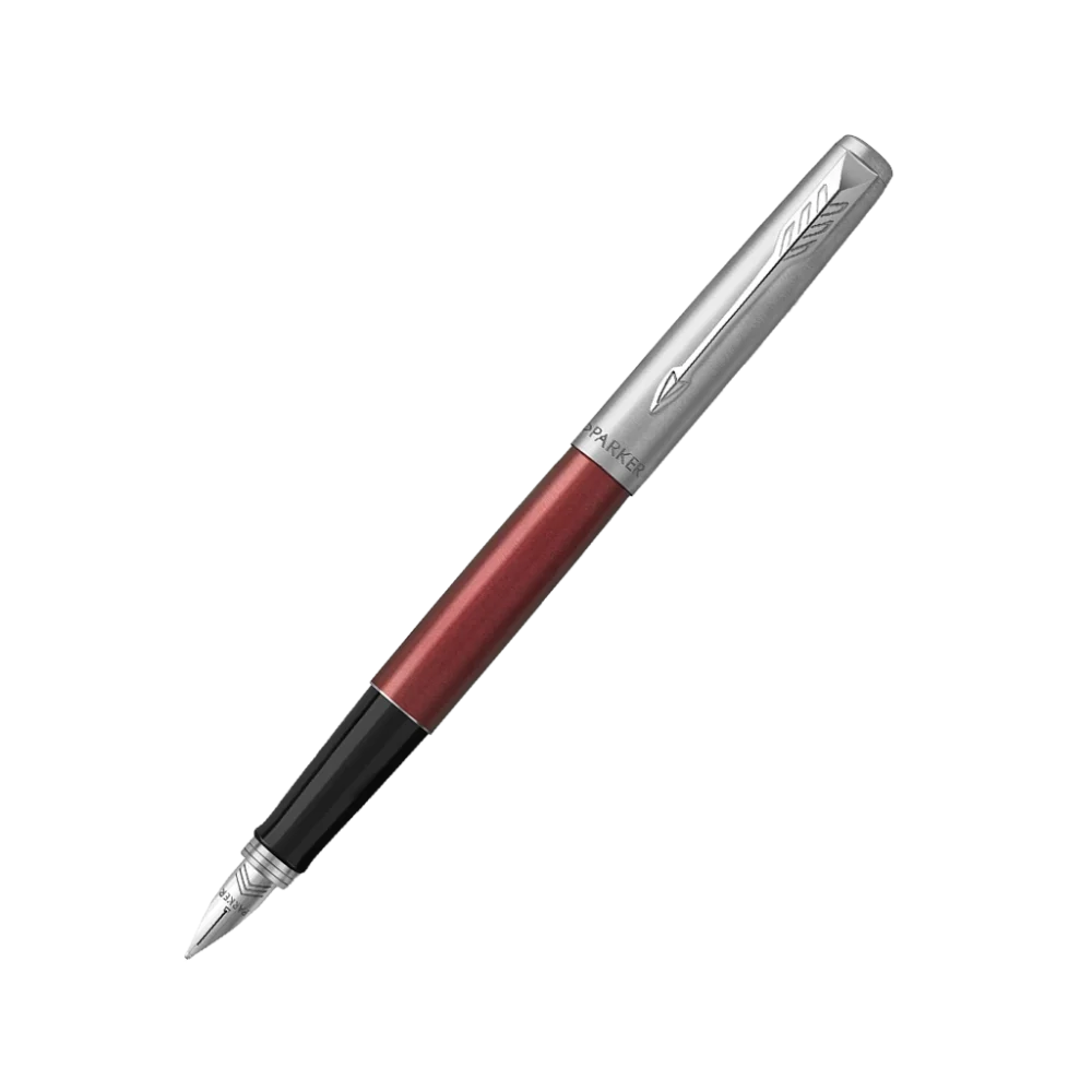 خودنویس parker ژوتر استیل قرمز