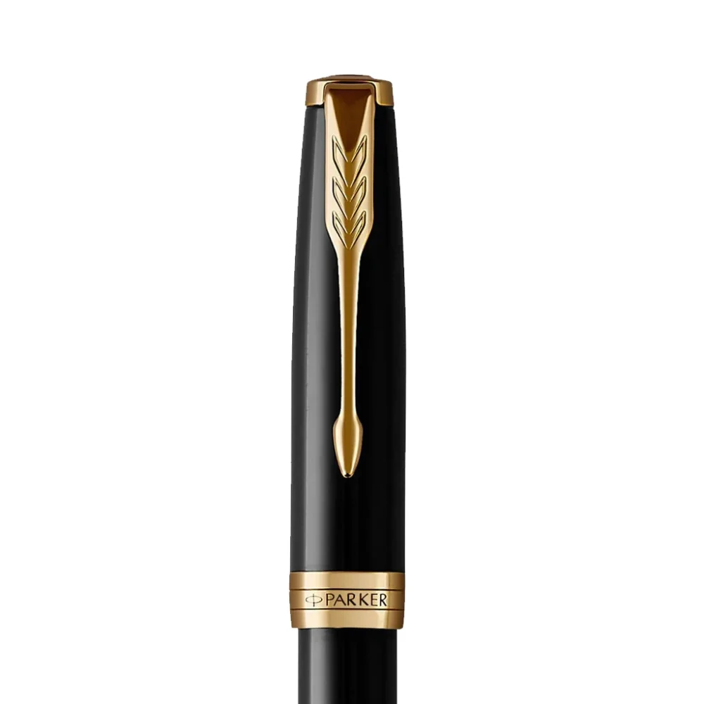 خودنویس Parker Sonnet لاک مشکی گیره طلا