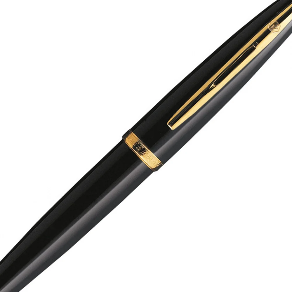 خودکار Waterman Carène Black Sea لاک مشکی گیره طلا