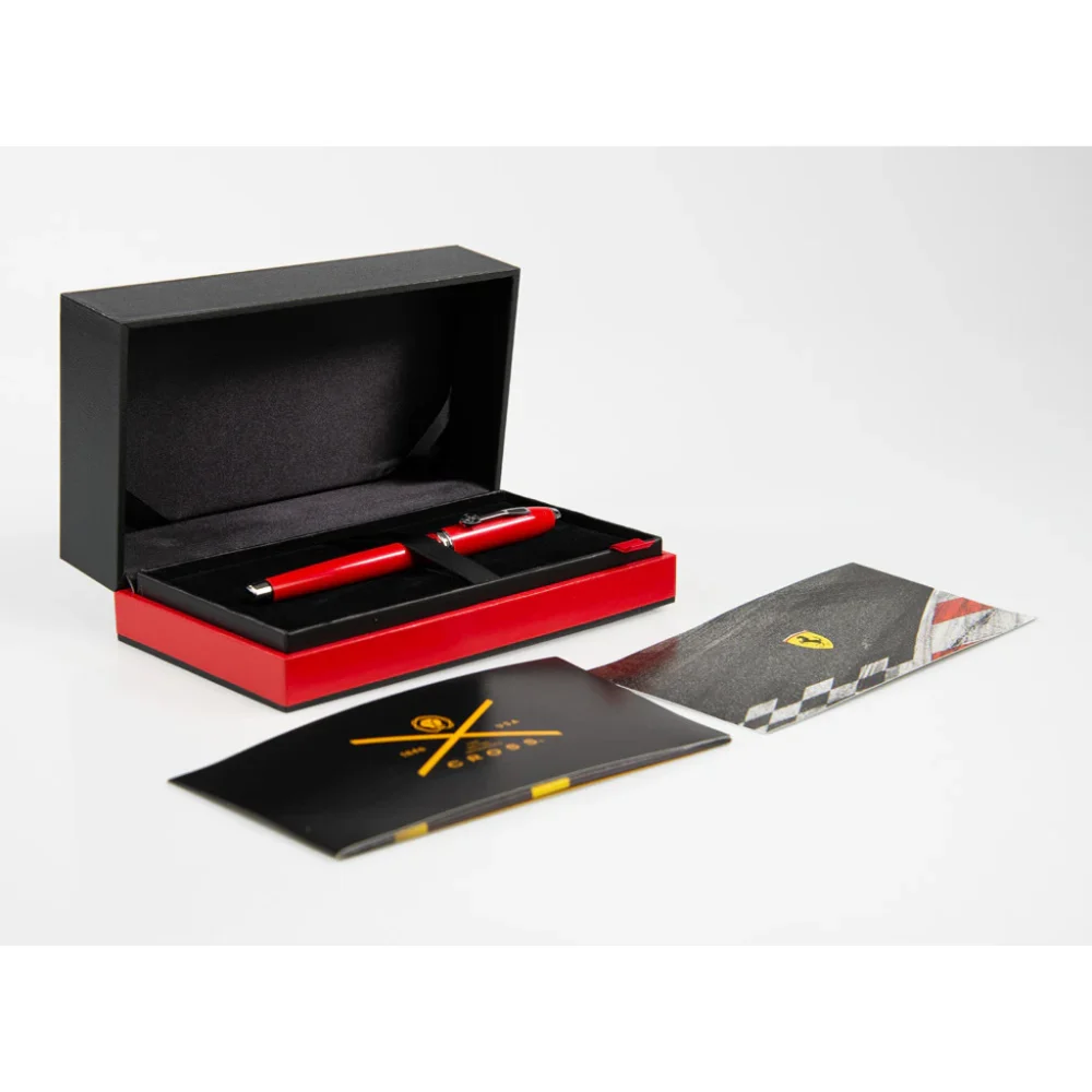 روان نویس Cross Townsend Ferrari قرمز packaging
