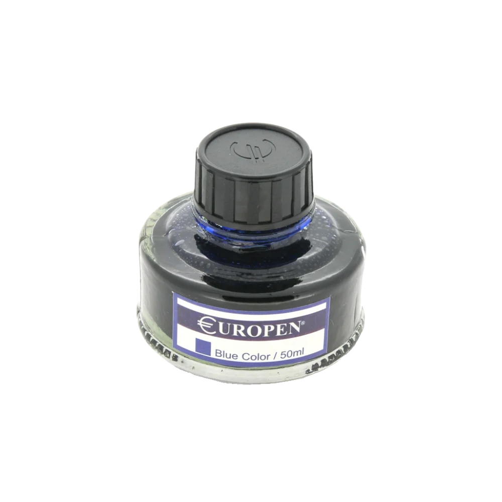 شیشه جوهر خودنویس Europen آبی