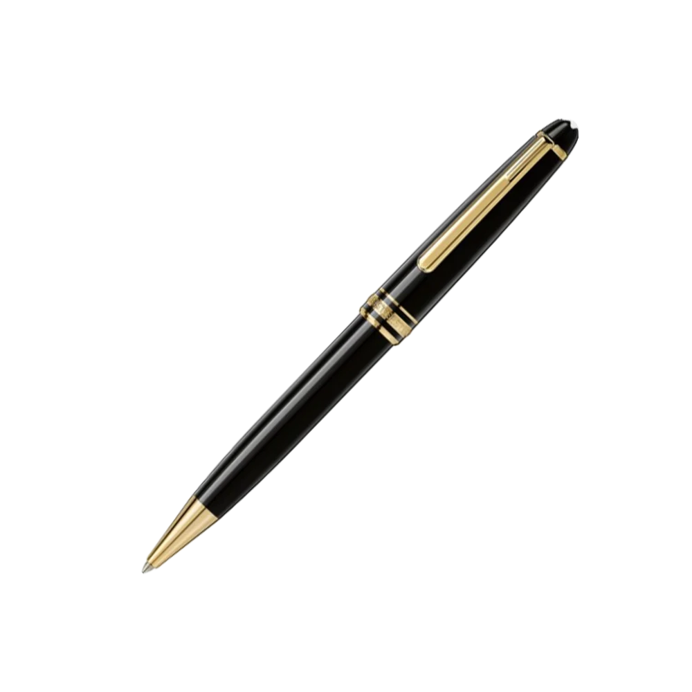 خودکار Montblanc Meisterstuck مشکی گیره طلا