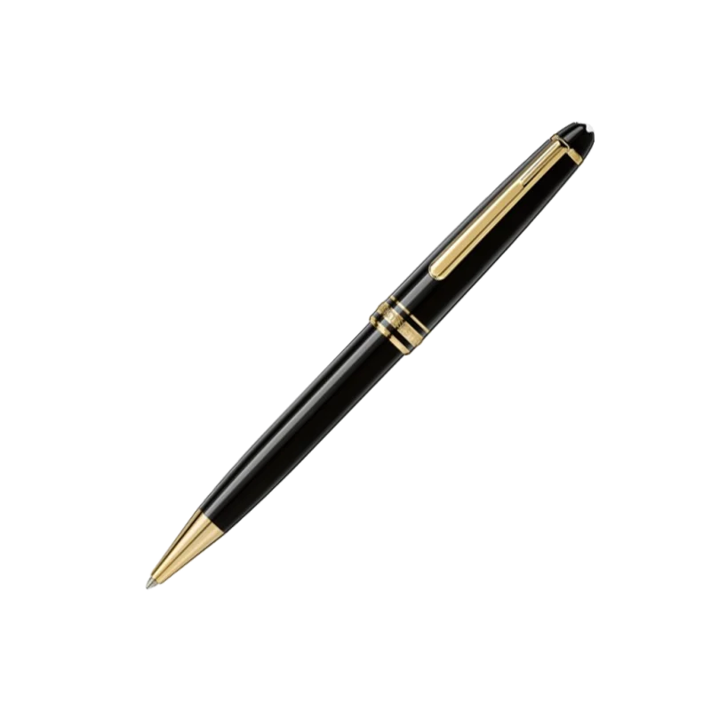 خودکار Montblanc Meisterstuck مشکی گیره طلا