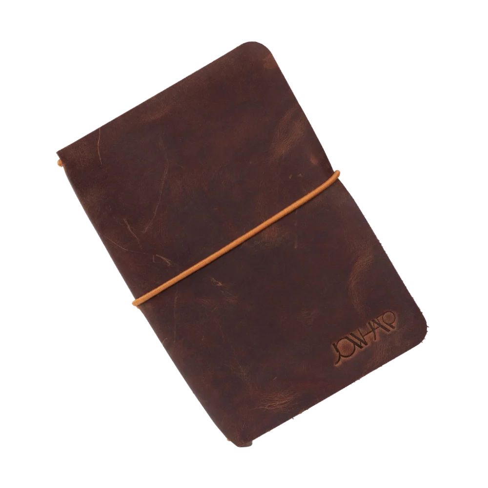 دفتر یادداشت Jowhar Traveler's Notebook قهوه ای وینتیج