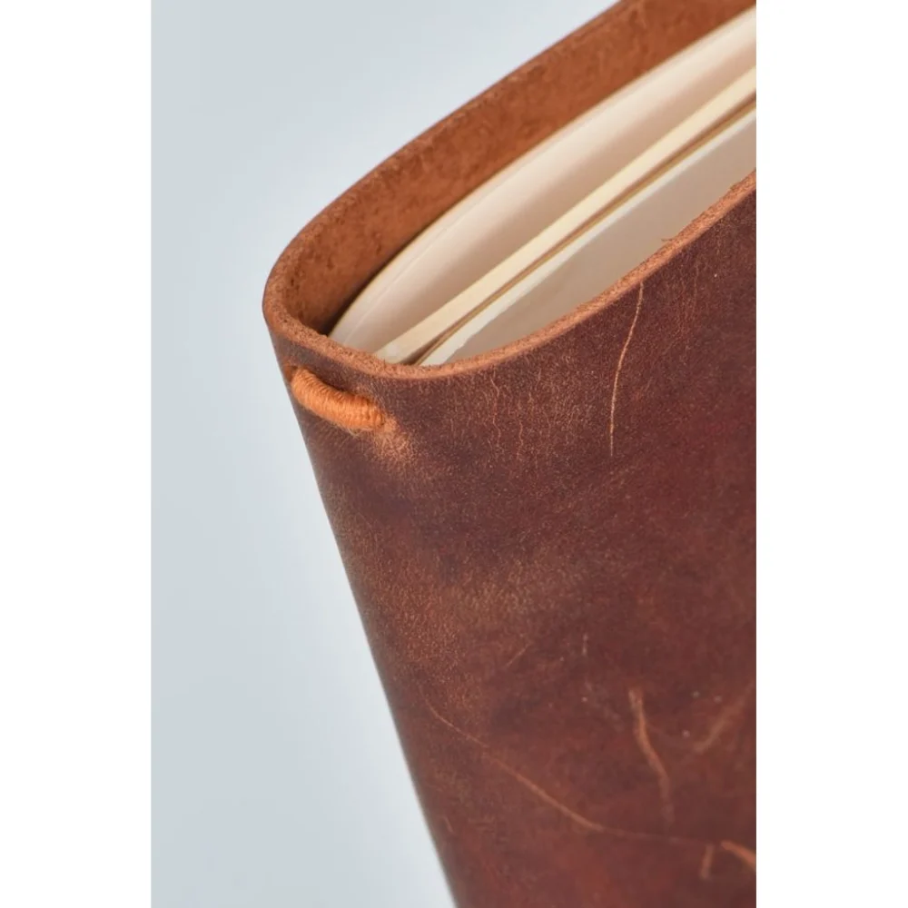 دفتر یادداشت جوهر Traveler's Notebook قهوه ای