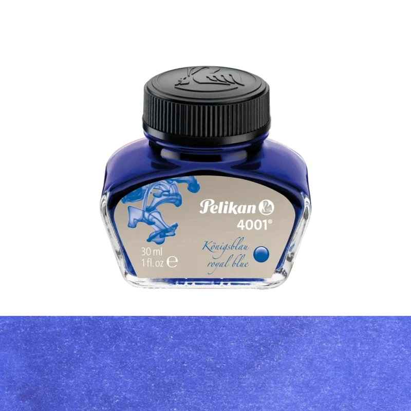 شیشه جوهر خودنویس Pelikan 4001 آبی تیره