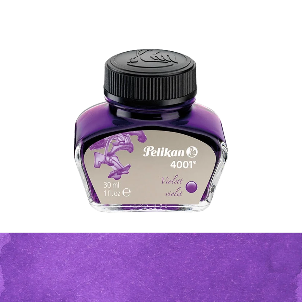 شیشه جوهر خودنویس Pelikan 4001 بنفش