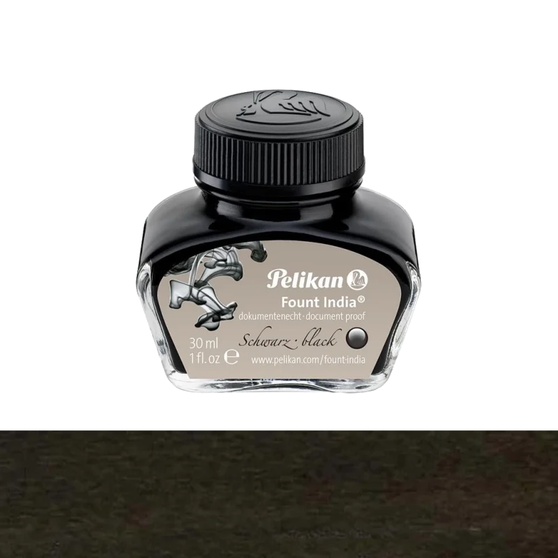 شیشه جوهر خودنویس Pelikan 4001 مشکی