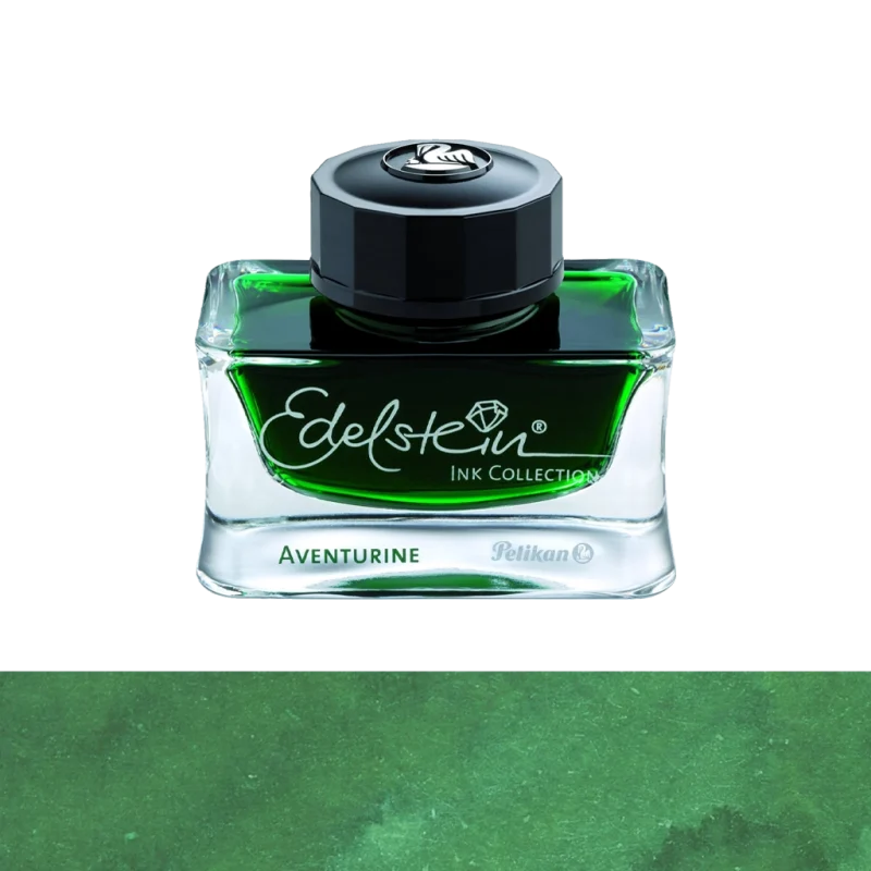 شیشه جوهر خودنویس Pelikan Edelstein Adventurine سبز