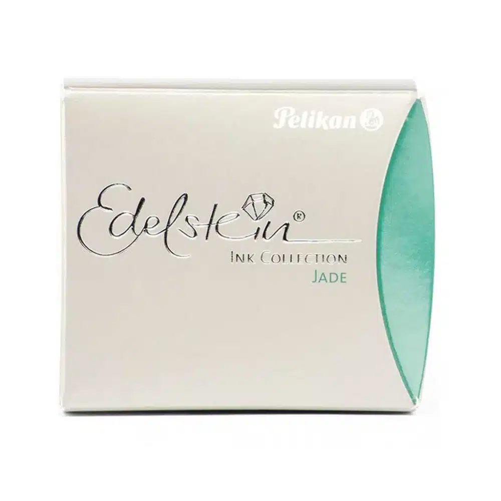 شیشه جوهر خودنویس Pelikan Edelstein Jade سبز بسته بندی