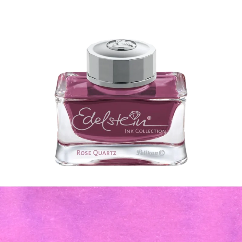 شیشه جوهر خودنویس Pelikan Edelstein Rose Quartz صورتی
