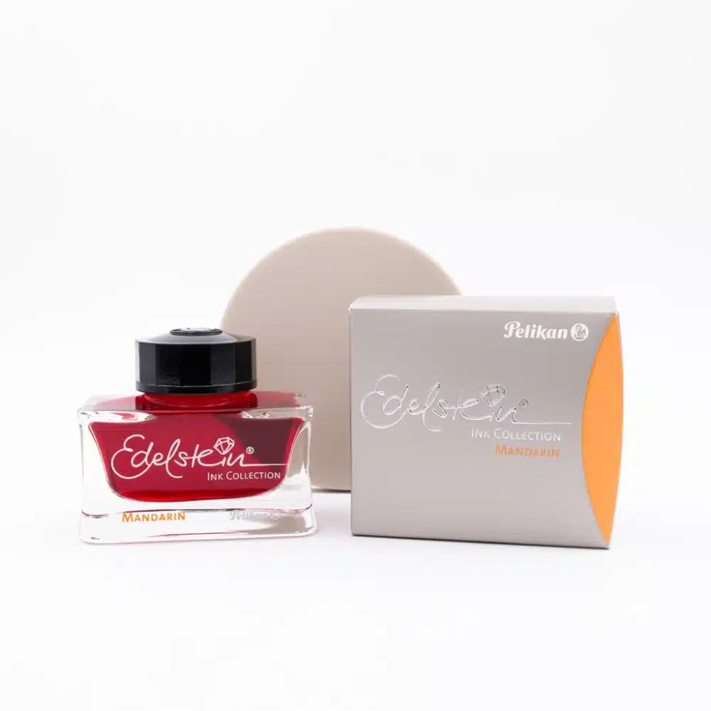 شیشه جوهر خودنویس پلیکان Edelstein Mandarin نارنجی