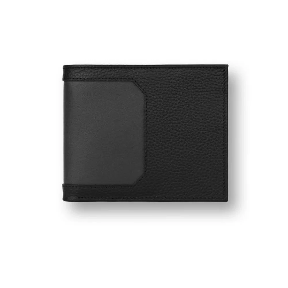 کیف پول چرمی جوهر Frame Graphite مشکی