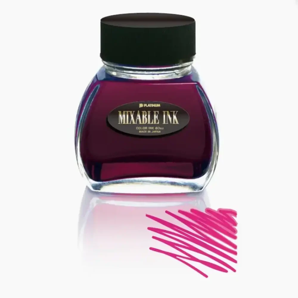 شیشه جوهر خودنویس پلاتینیوم Mixable Ink ۶۰ml - آبی