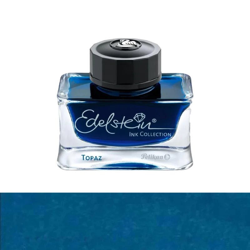 شیشه جوهر خودنویس Pelikan Edelstein Topaz - آبی کاربنی
