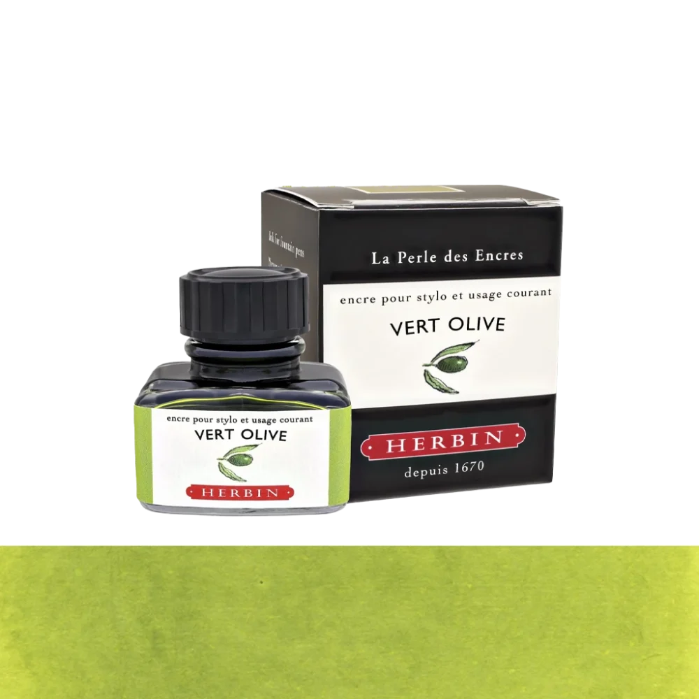 Vert olive herbin ink