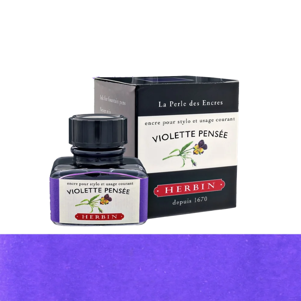 Violette pensee herbin ink