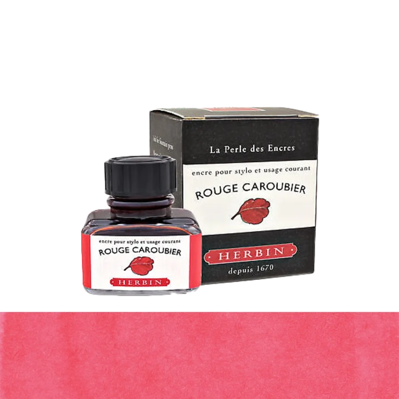 rouge caroubier herbin ink
