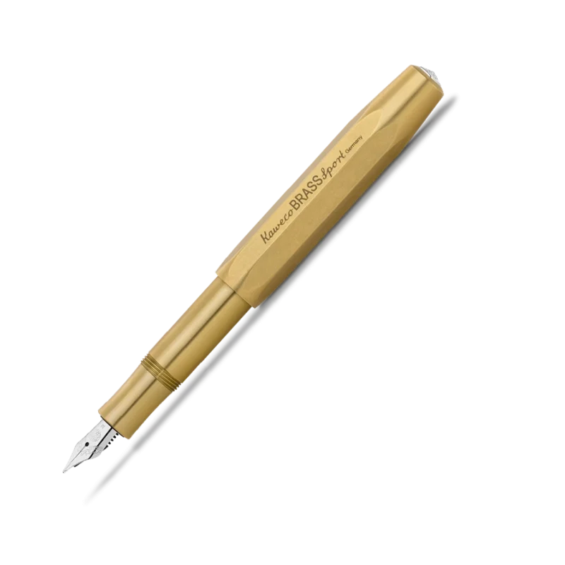 kaweco brass sport fountain pen
