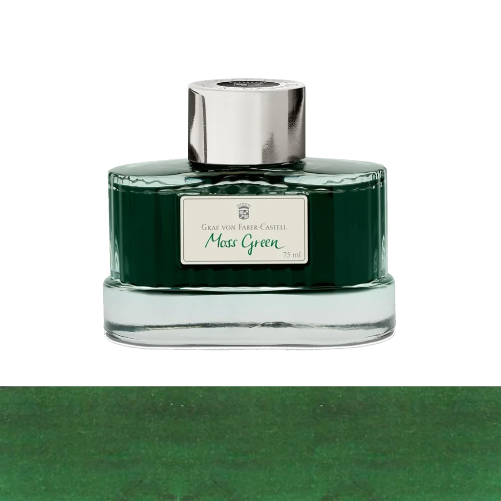 شیشه جوهر خودنویس Graf Von Faber Castell Moss Green سبز