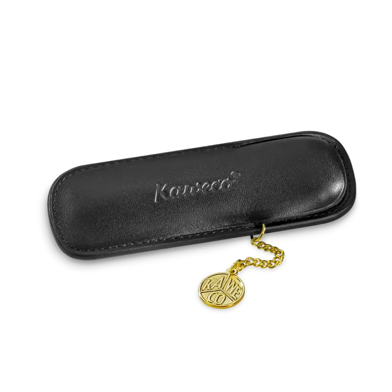 لفاف چرمی کاوکو مدل زنجیردار کلاسیک دوتایی