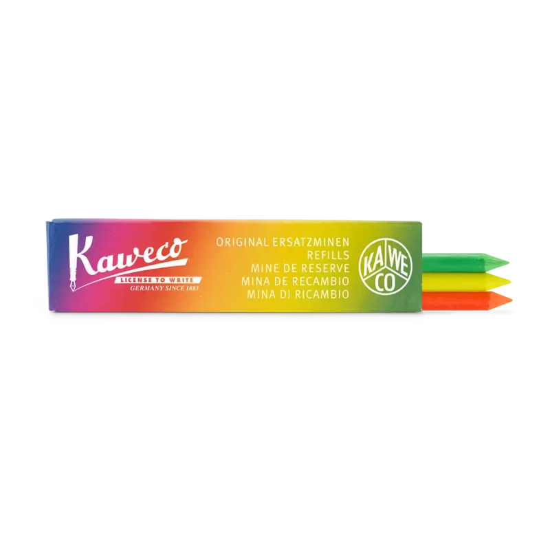 مغز مداد کاوکو مدل 5.6 رنگی هایلایتری بسته 3 عددی