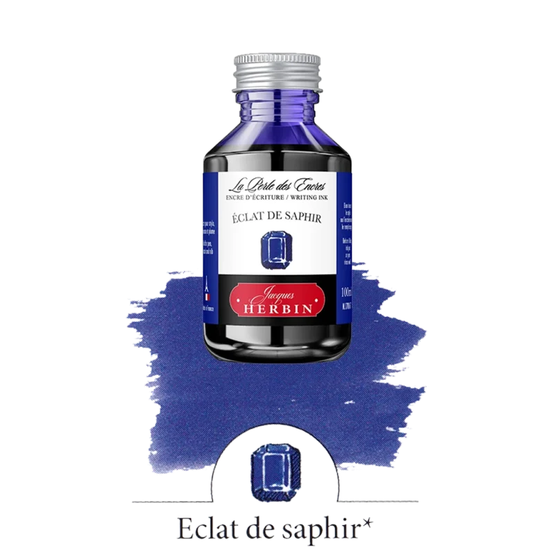 J.Herbin Eclat de saphir Ink 100ml